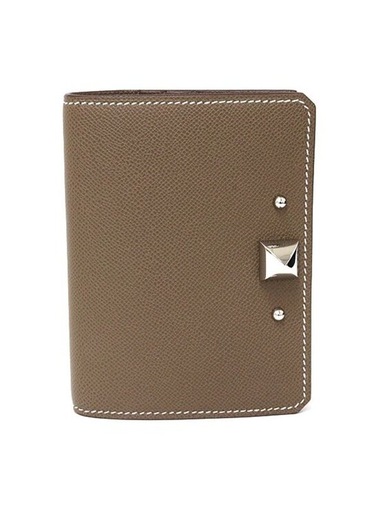 Hermes Handbags - Hermes Card Case Business Holder Vo Madam Etoupe